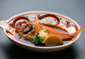 アラカルトー金目鯛姿煮つけ